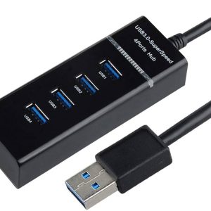 Hub USB 3.0 de 4 Puertos – Alta Velocidad